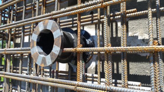 Wall Pipe for Aeration Building